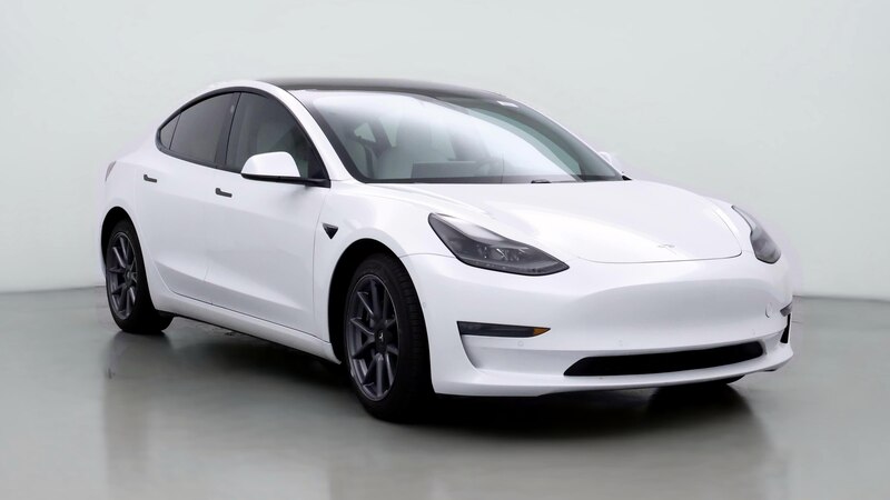 2021 Tesla Model 3 Long Range Hero Image