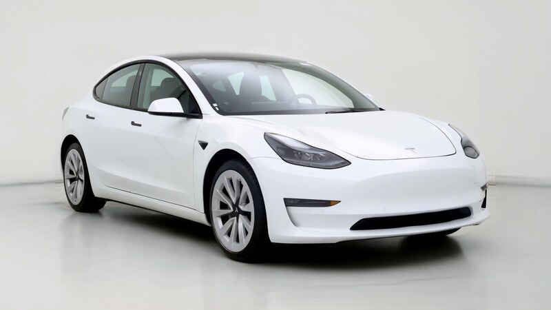 2022 Tesla Model 3 Long Range Hero Image