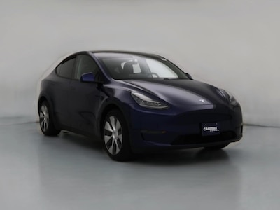 Blue 2020 Tesla Model Y Long Range