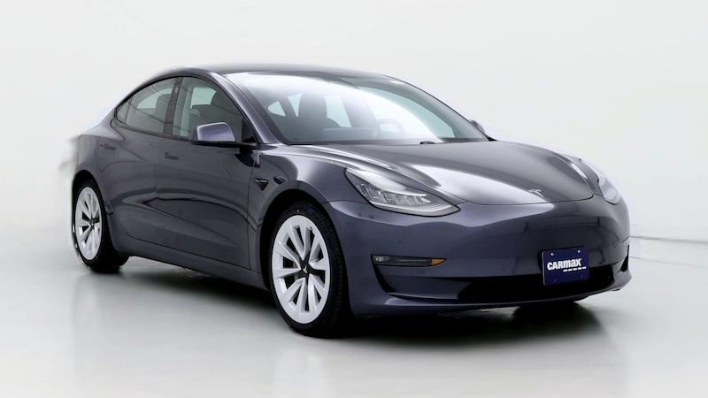 2021 Tesla Model 3 Long Range Hero Image