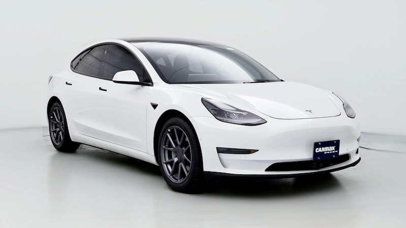 2021 Tesla Model 3 Long Range Hero Image