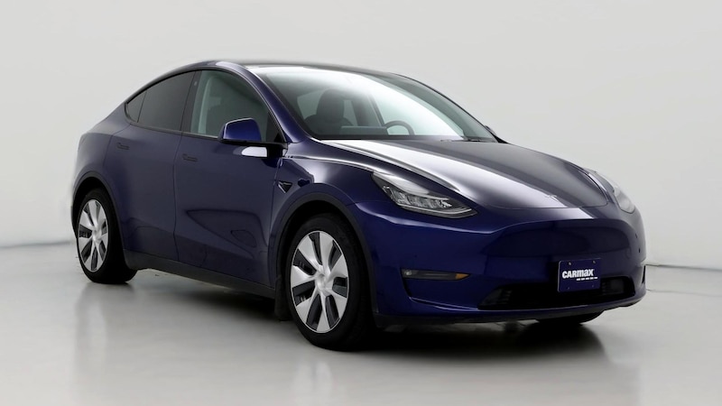 2021 Tesla Model Y Long Range Hero Image