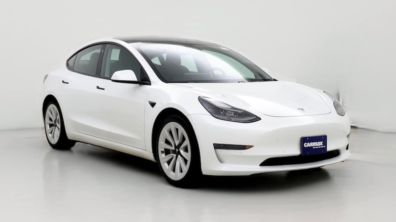 2021 Tesla Model 3 Standard Range Hero Image