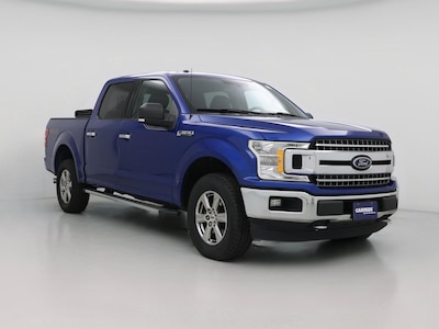 Blue 2018 Ford F150 XLT