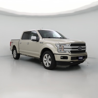 Gold 2018 Ford F150 Platinum
