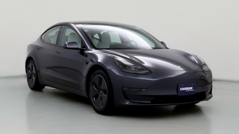 2022 Tesla Model 3 Long Range Hero Image