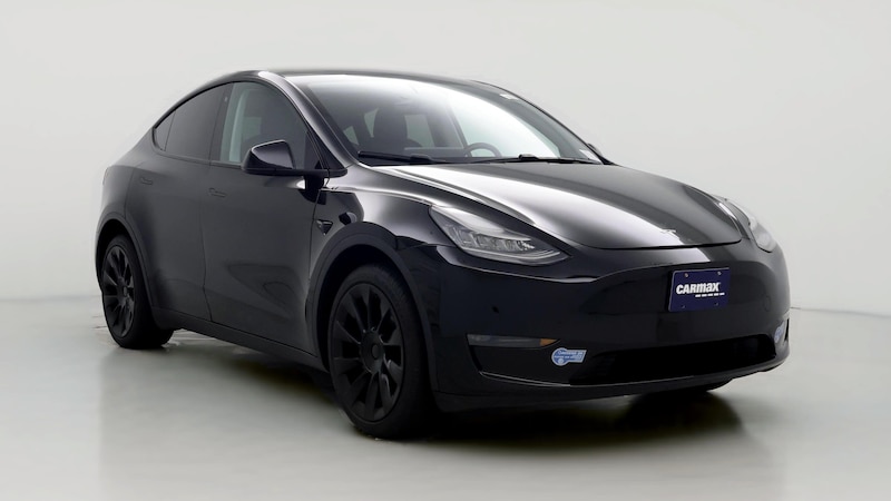 2020 Tesla Model Y Long Range Hero Image