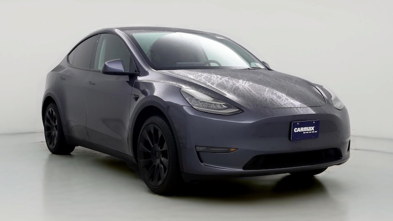 2021 Tesla Model Y Standard Range Hero Image