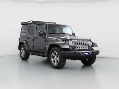 Black 2017 Jeep Wrangler Unlimited Sahara