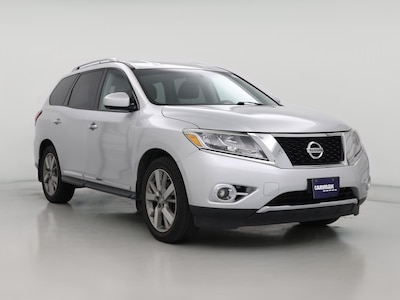 Silver 2014 Nissan Pathfinder Platinum