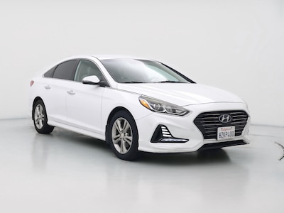 White 2018 Hyundai Sonata SEL