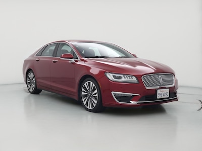 Red 2017 Lincoln MKZ Hybrid Reserve