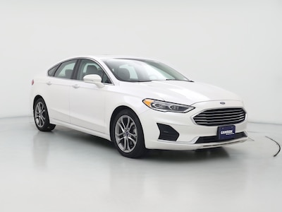 White 2019 Ford Fusion SEL