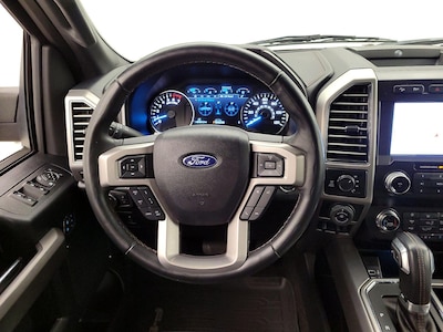 Steering Wheel & Instrument Cluster (On)