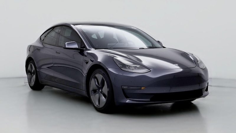 2021 Tesla Model 3 Long Range Hero Image