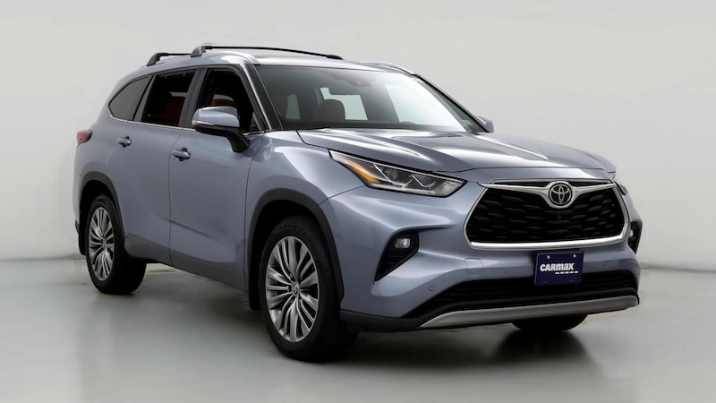 2022 Toyota Highlander Platinum Hero Image