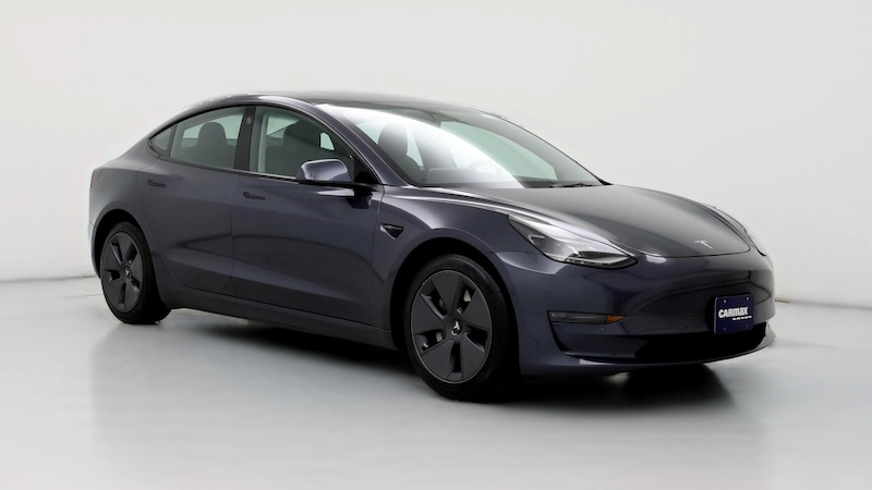 2022 Tesla Model 3 Long Range Hero Image