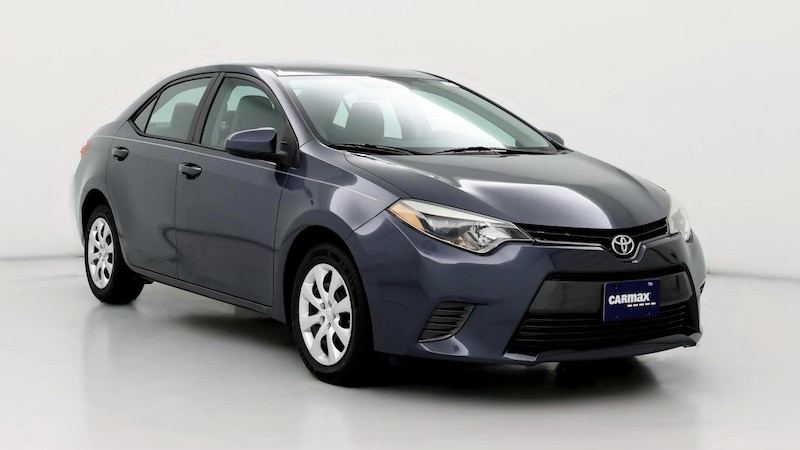 2016 Toyota Corolla LE Hero Image