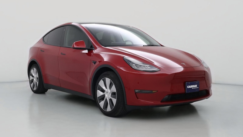 2021 Tesla Model Y Long Range Hero Image