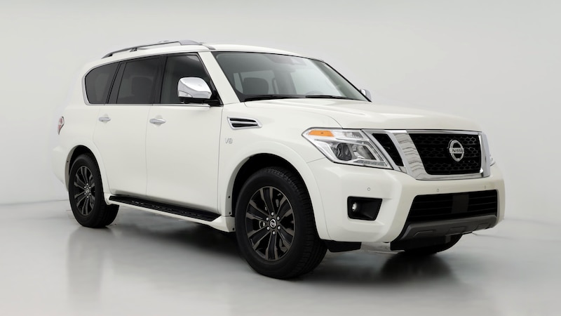 2020 Nissan Armada Platinum Edition Hero Image