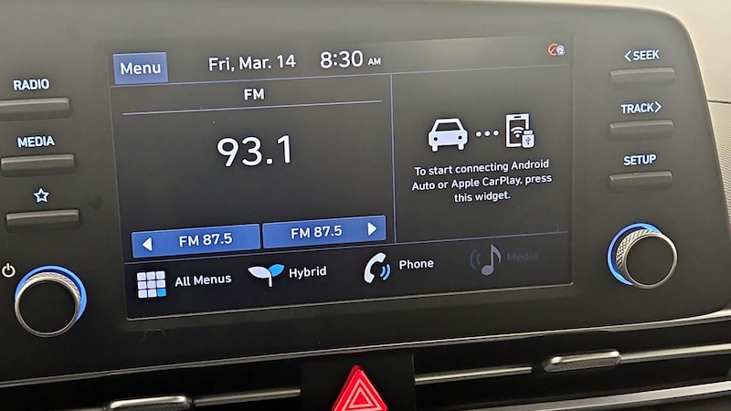2021 Hyundai Elantra Blue 15