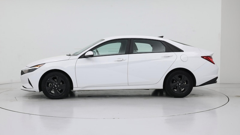 2021 Hyundai Elantra Blue 3