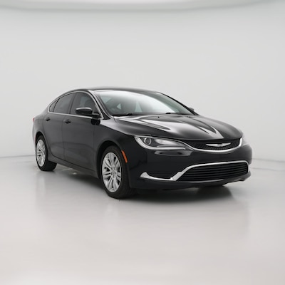 Black 2015 Chrysler 200 Limited