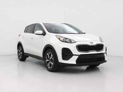 White 2021 Kia Sportage LX