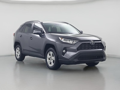 Gray 2021 Toyota RAV4 XLE