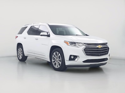 White 2021 Chevrolet Traverse Premier