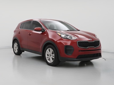 Red 2017 Kia Sportage LX