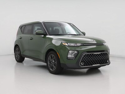 Green 2021 Kia Soul EX