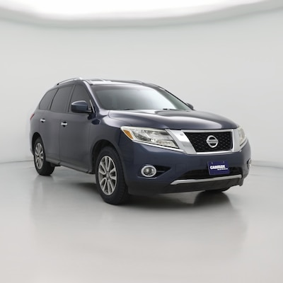 Blue 2015 Nissan Pathfinder SV