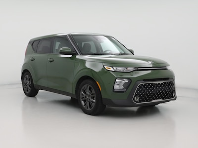 Green 2021 Kia Soul EX