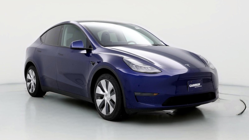 2021 Tesla Model Y Long Range Hero Image