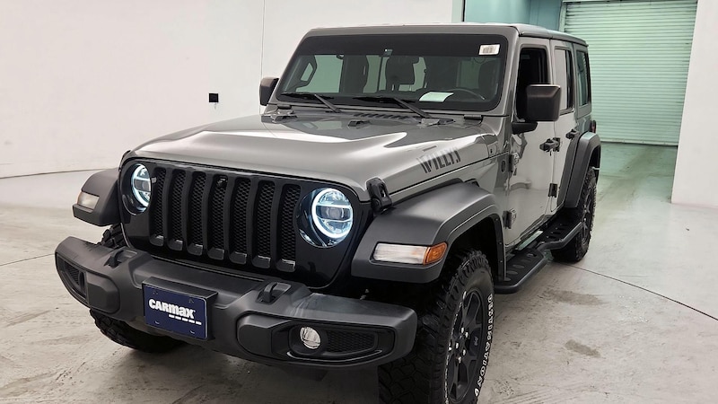 2021 Jeep Wrangler Unlimited Willys Hero Image