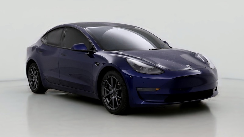 2022 Tesla Model 3 Long Range Hero Image