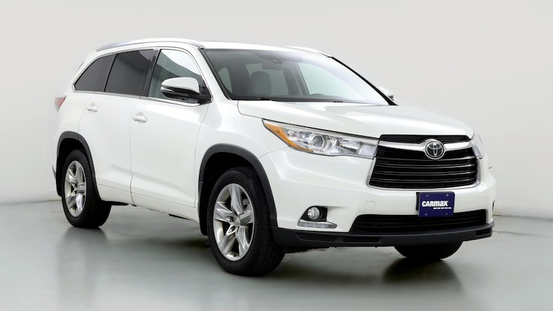 2014 Toyota Highlander Limited Platinum Hero Image