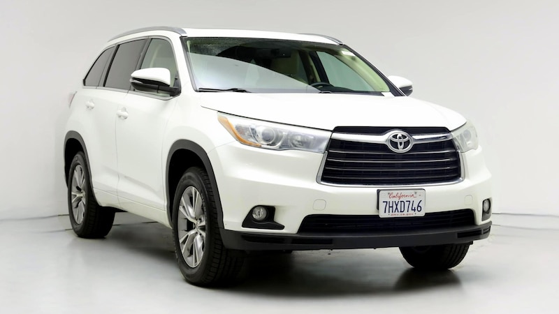 2015 Toyota Highlander XLE Hero Image