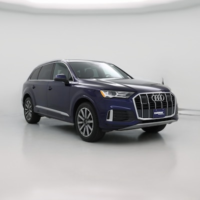 Blue 2022 Audi Q7 Premium Plus