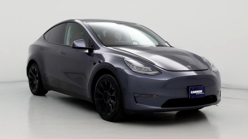 2021 Tesla Model Y Long Range Hero Image