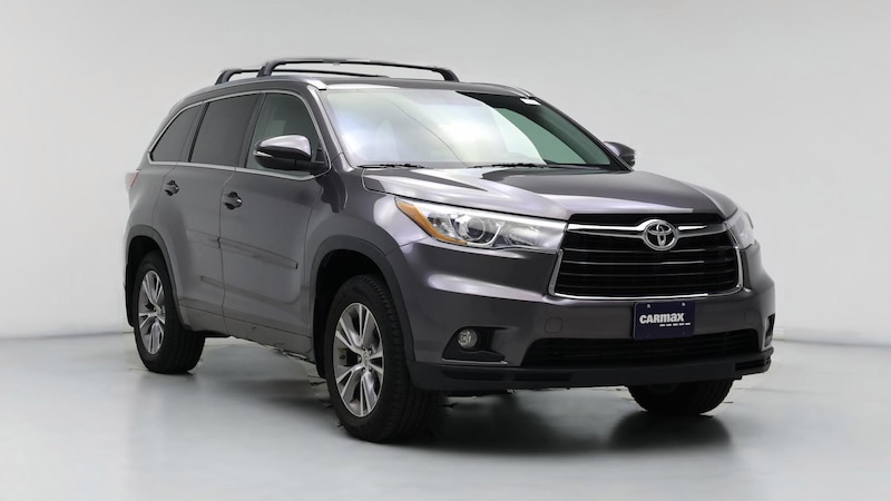 2015 Toyota Highlander XLE Hero Image