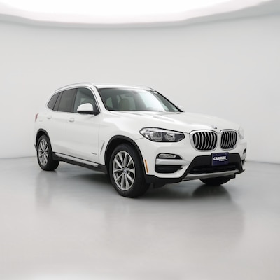 White 2018 BMW X3 XDrive30i