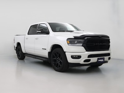 White 2021 Ram 1500 Laramie