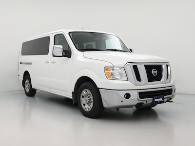 White 2019 Nissan NV 3500 SL