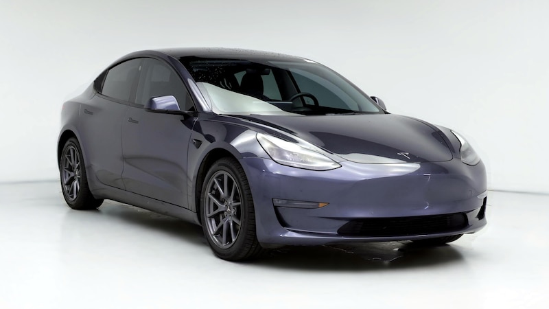 2022 Tesla Model 3 Long Range Hero Image