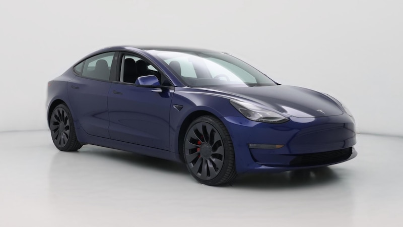 2021 Tesla Model 3 Performance Hero Image