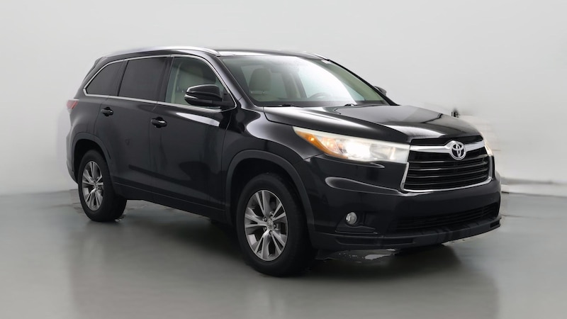 2015 Toyota Highlander XLE Hero Image