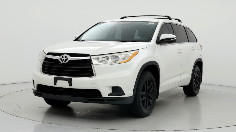 2014 Toyota Highlander LE 4