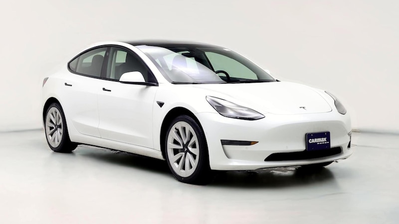 2022 Tesla Model 3 Long Range Hero Image